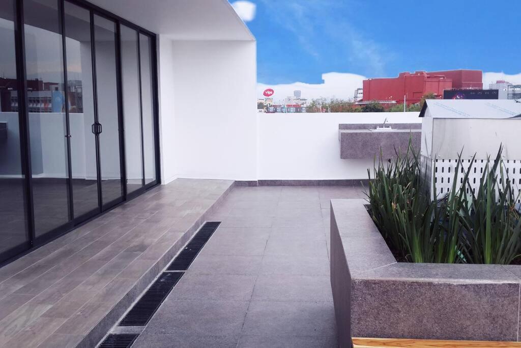 Secure, Central And Quiet Apartment Work Or Travel Kota Meksiko Bagian luar foto